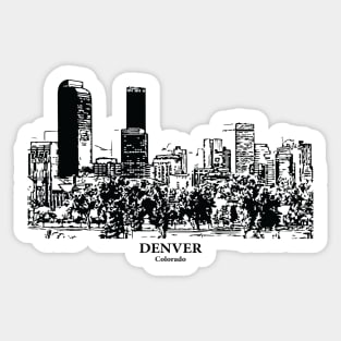 Denver - Colorado Sticker